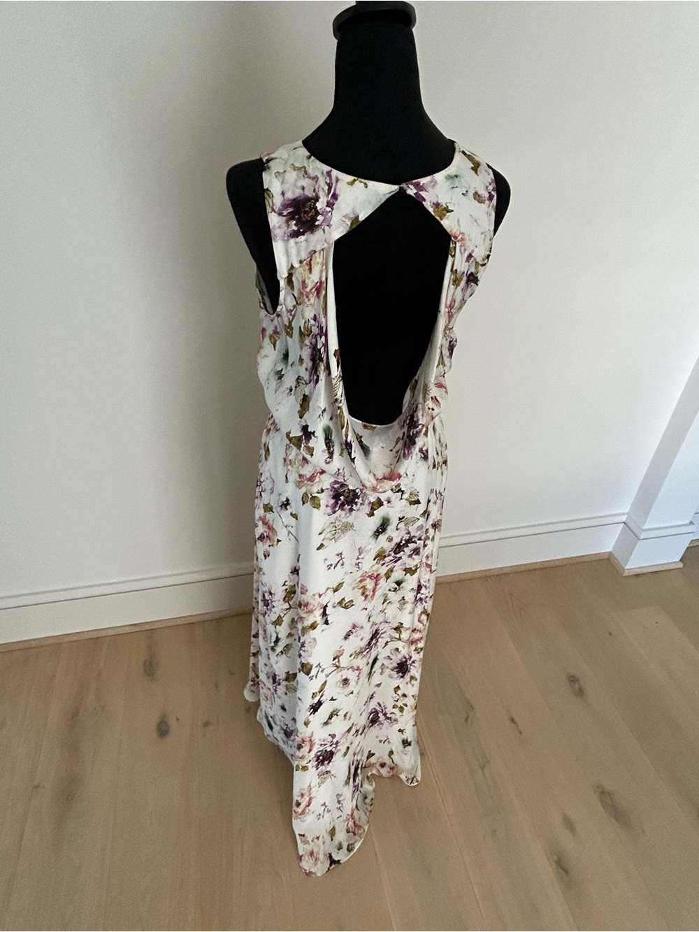 Haute Hippie Open-Back Floral Dress